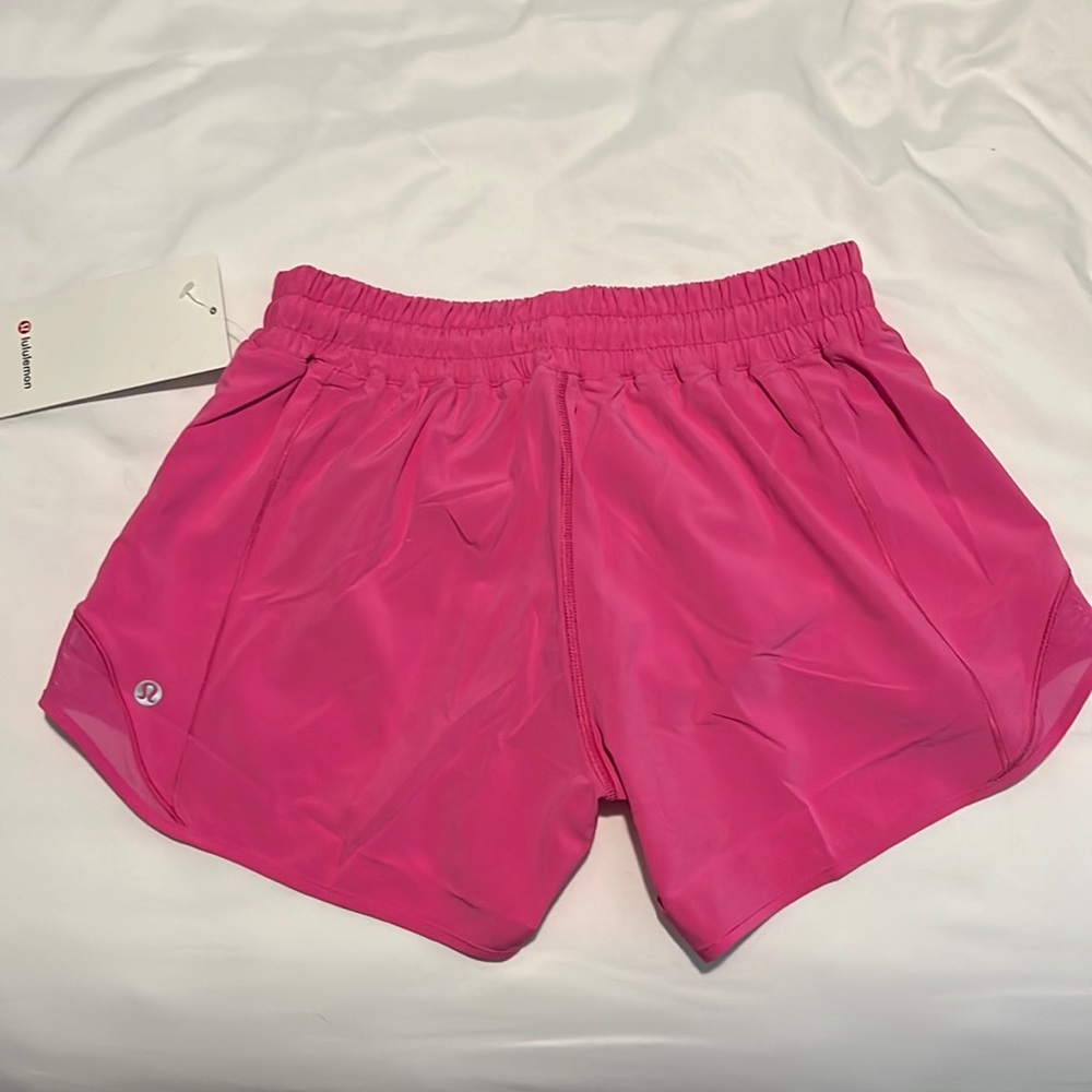 Lululemon Hotty Hot Shorts•4” Inseam•Sonic Pink